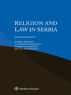 cover image of Religion and Law in Serbia